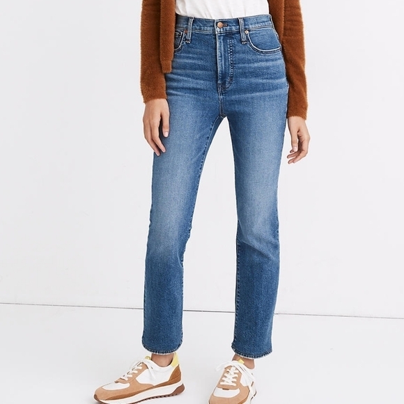 Madewell Northaven Wash Slim Demi-Boot Jeans 23 2020 - Picture 1 of 9